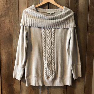 Loft Cowl Neck Sweater Size Large